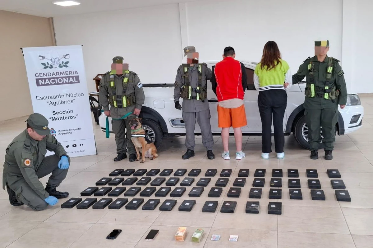 Monteros: encontraron más de 60 kilos de cocaína en una camioneta 