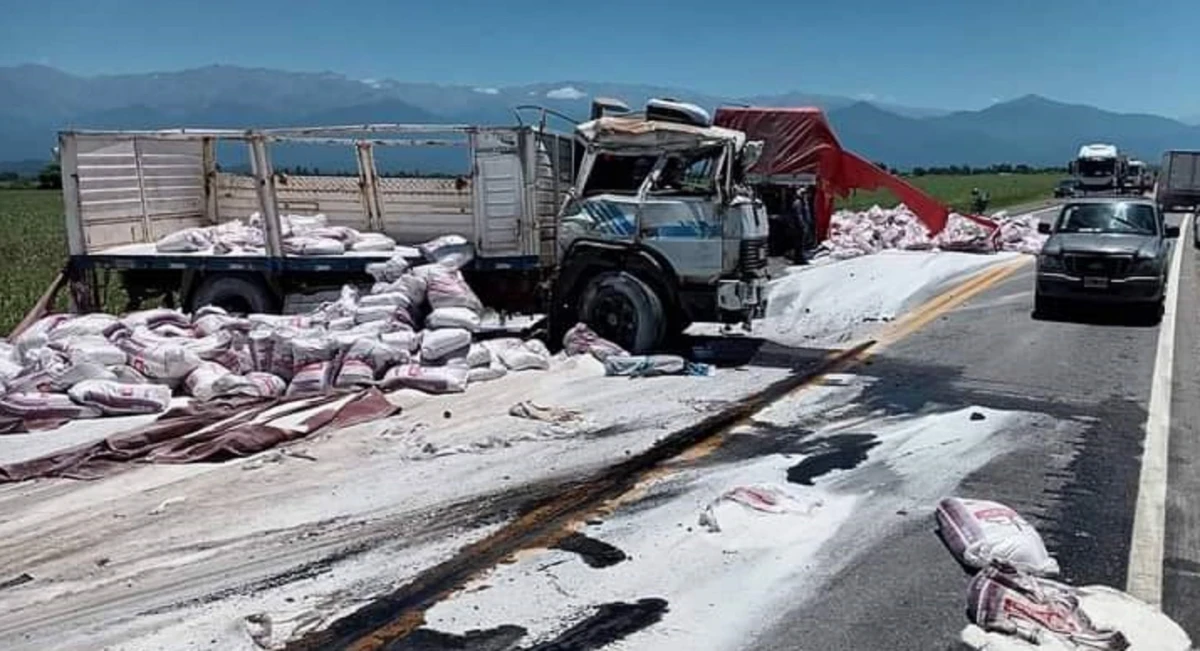 Accidente en la ruta 38.