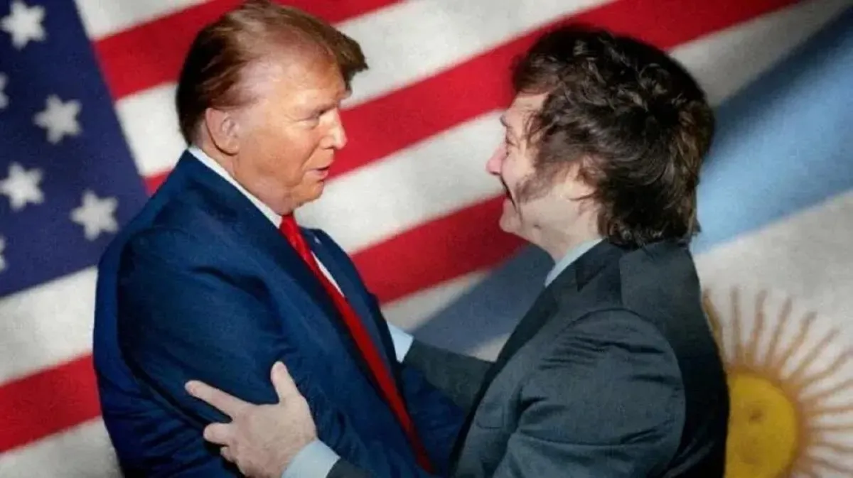 Donald Trump y Javier Milei.