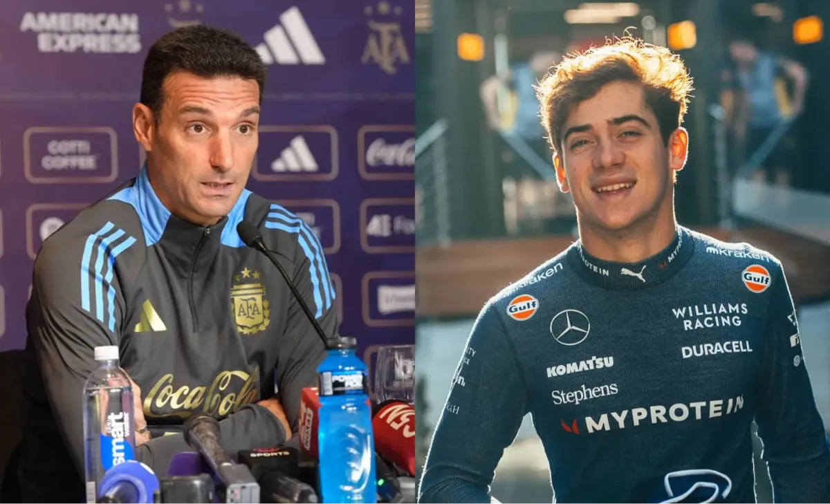 Lionel Scaloni habló sobre un posible encuentro con Franco Colapinto: “No va a faltar oportunidad”