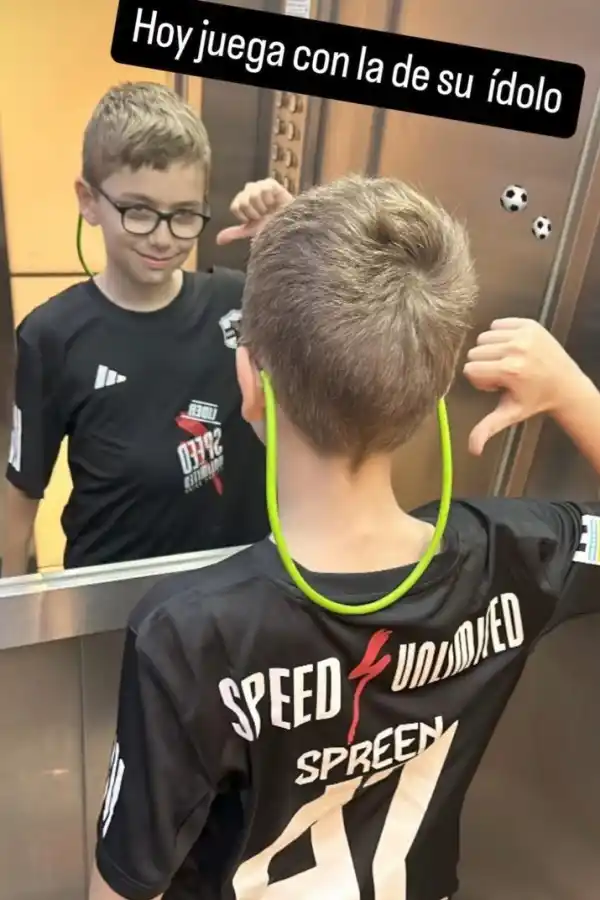 POLÉMICA. La imagen que subió a su cuenta de Instagram Cristian Fabbiani, en medio del escándalo por el 