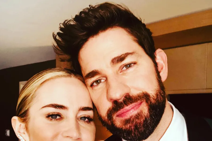 John Krasinski está casado con la actriz Emily Blunt.