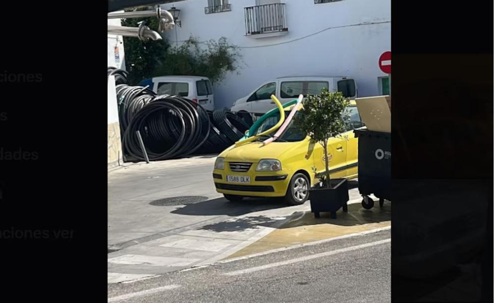 DANA: los ingeniosos métodos de los vecinos de Málaga para salvar sus autos