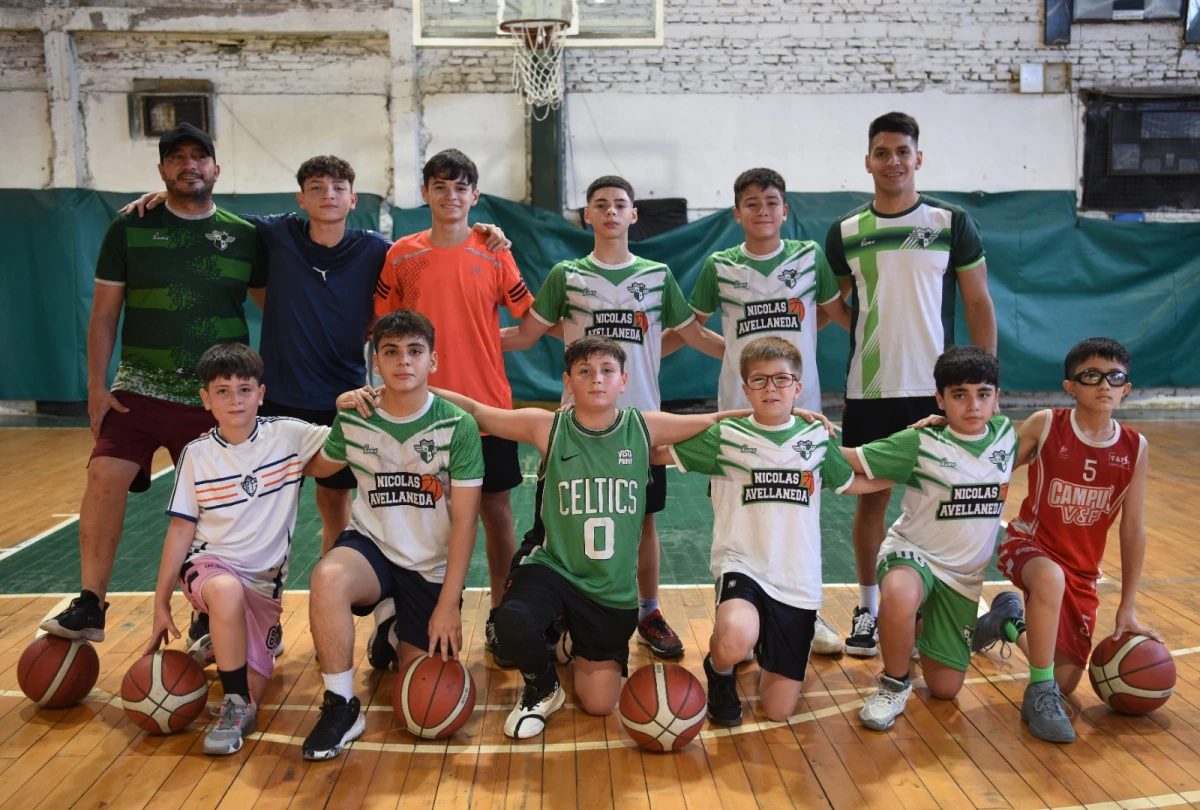 La U-13 de Nicolás Avellaneda está lista para las semifinales de la Liga Federal