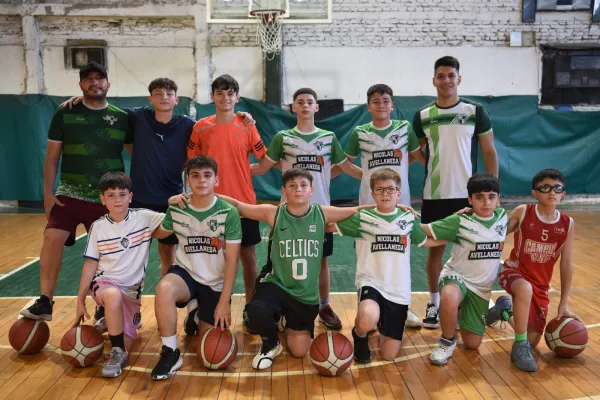 La U-13 de Nicolás Avellaneda está lista para las semifinales de la Liga Federal