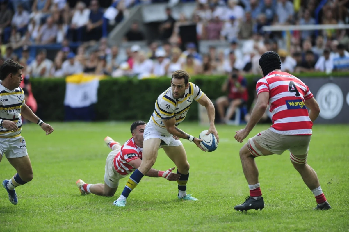 SINCERO. Nicolás Sánchez dijo emocionado que no podía pedirle más al rugby, tras conquistar el Nacional de Clubes.