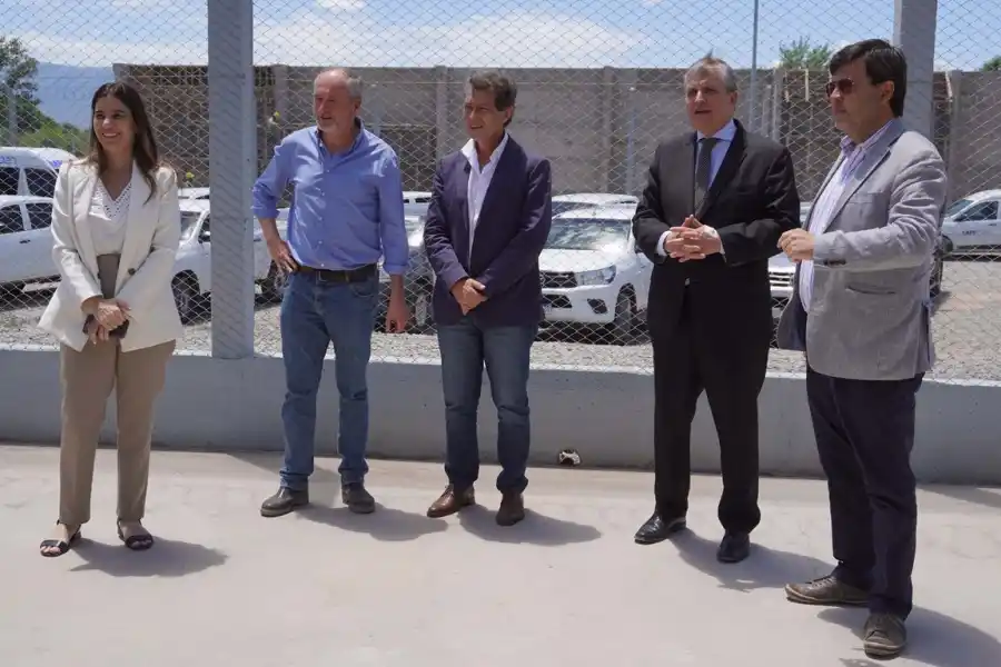 La Corte y el ministro de Seguridad recorrieron las obras 