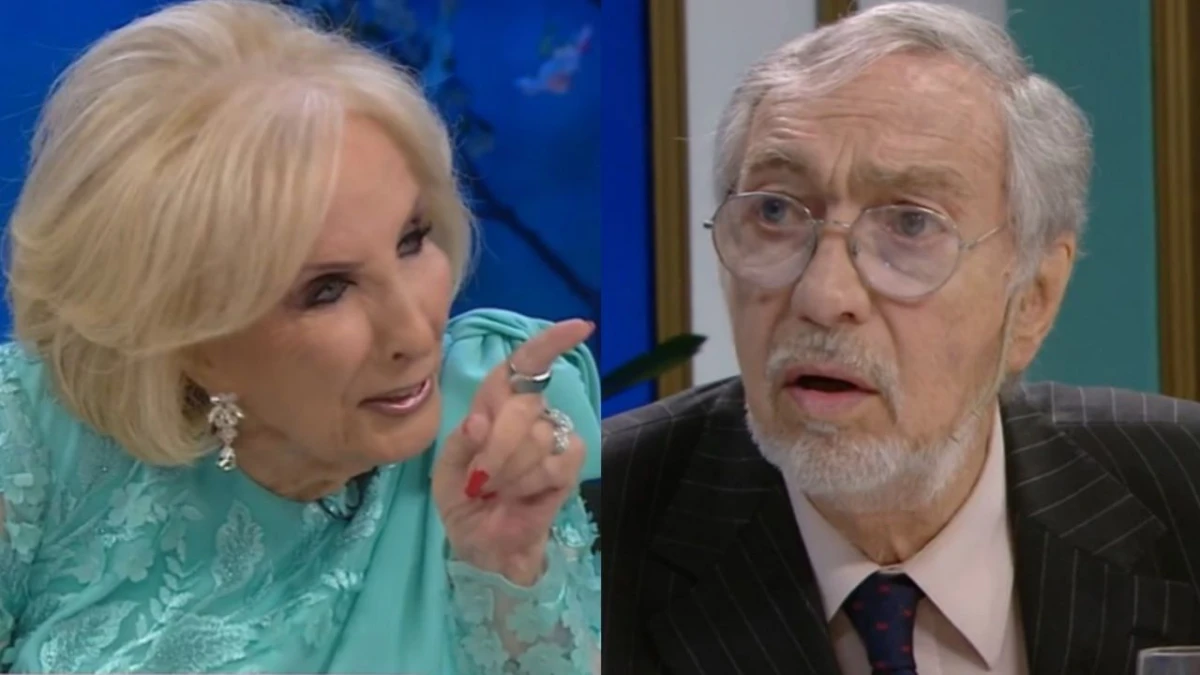 Mirtha Legrand  cruzó a Luis Brandoni por el INCAA