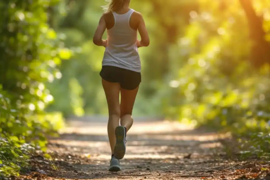 Caminar durante 60 minutos por la mañana y la tarde puede ser muy beneficioso. 