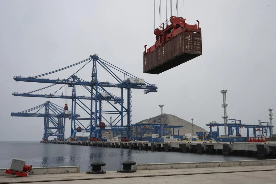 UN MARCO PRIVILEGIADO. El calado de la bahía de Chancay permite el acceso de los barcos más grandes del mundo. Los fletes se abaratan. 