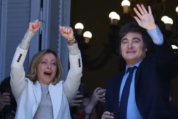 Tras una reunión en la Casa Rosada, Milei y Giorgia Meloni fijaron tres ejes de una agenda común