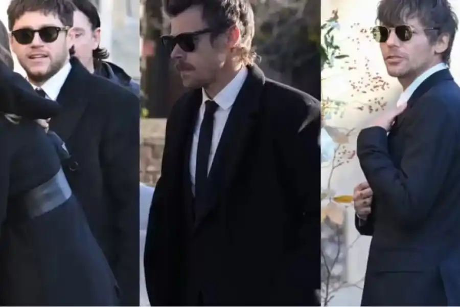 Los ex One Direction despidieron los restos de Liam Payne