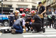 Explotó un drone cerca de la Embajada de Israel