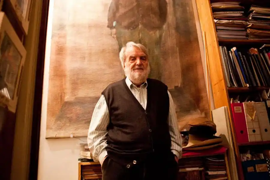 HOMENAJE. Evocarán a Osvaldo Bayer en La Taberna de Saturno.