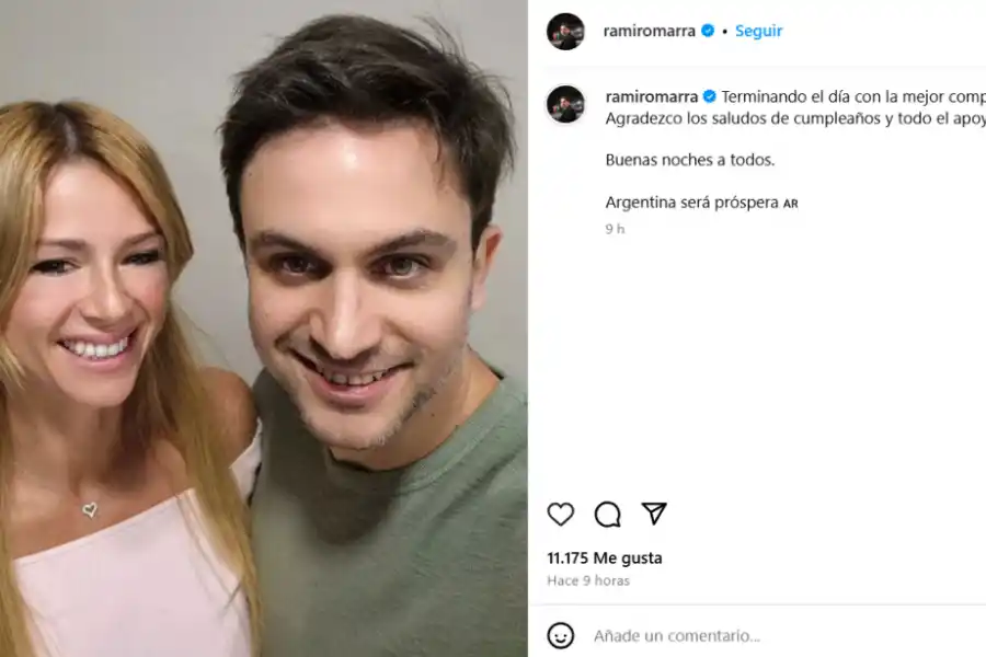 Ramiro Marra oficializó su romance con Camila Giorgi, la ex tenista italiana