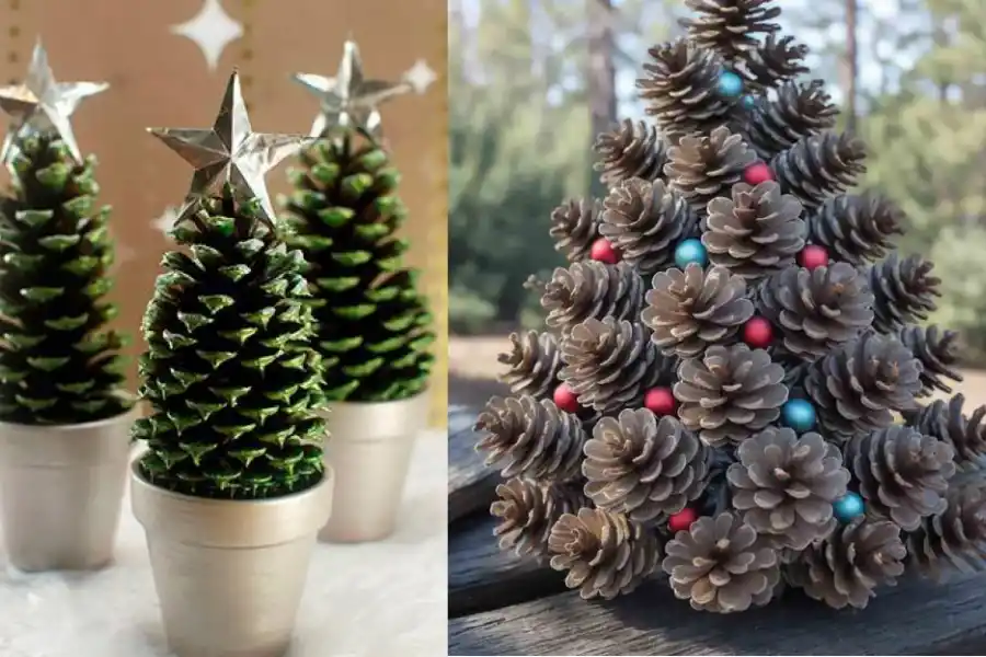 Tres ideas económicas: cómo armar un arbolito de Navidad con los más chicos