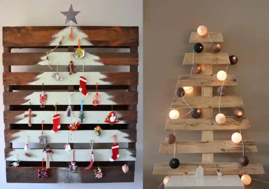 Tres ideas económicas: cómo armar un arbolito de Navidad con los más chicos