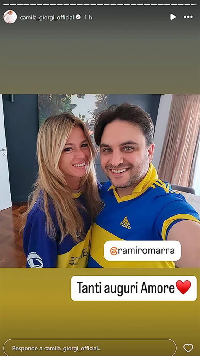 Ramiro Marra oficializó su romance con Camila Giorgi, la ex tenista italiana