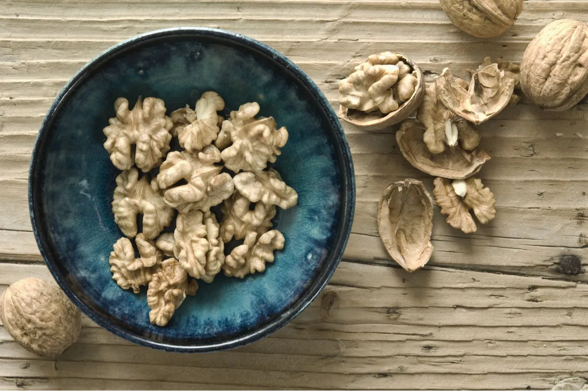 La cantidad de nueces que debemos consumir para cuidar de nuestro corazón.