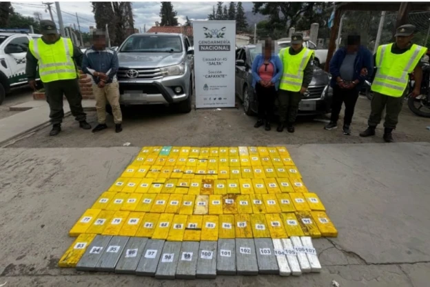 Los Valles, la principal ruta de ingreso de cocaína a Tucumán