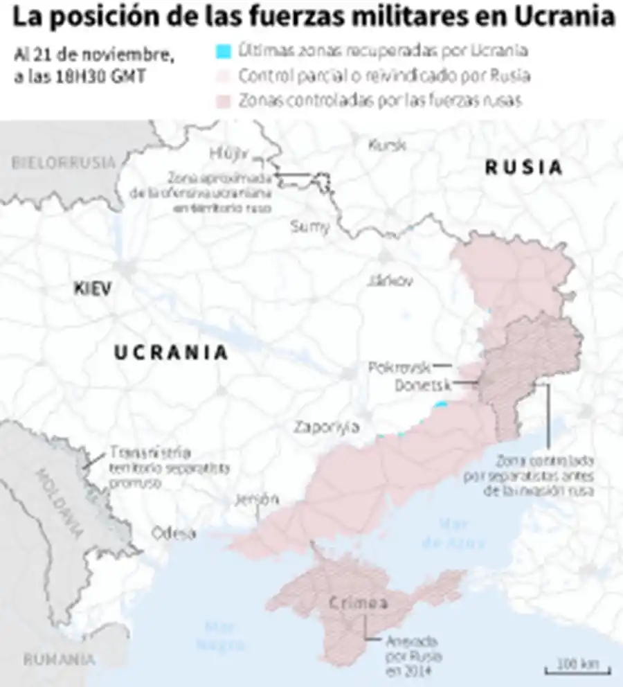 Rusia avanza en el este de Ucrania y ordena producir en serie su nuevo misil