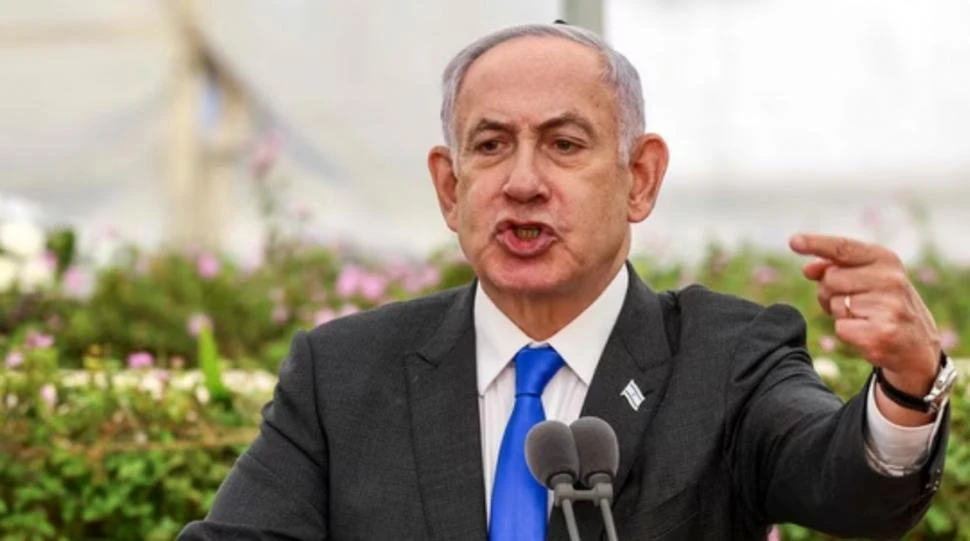 DIVISIÓN. Netanyahu enfrenta cuestionamientos también en su país.