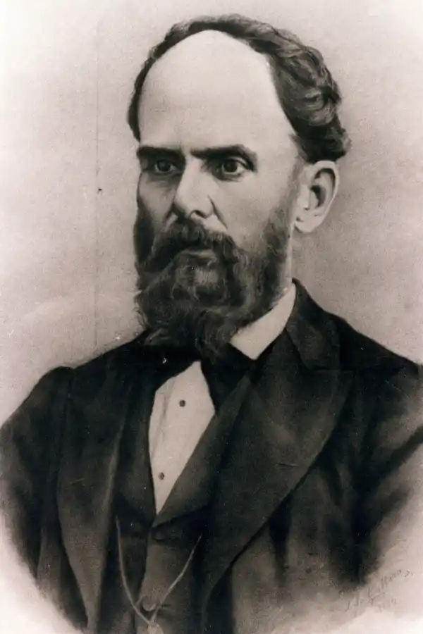 CARBONILLA DE LOLA MORA. El retrato del ex cura y gobernador tucumano José María del Campo.