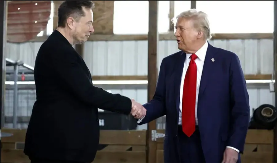 Elon Musk y Donald Trump.