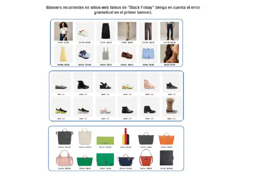 Un riesgo en el Black Friday: aumentó un 89% la creación de páginas web falsas