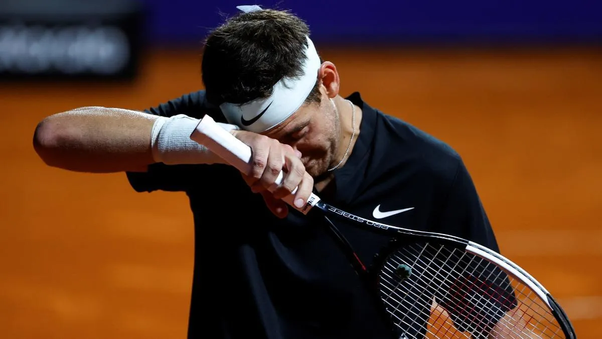 La cruda confesión de Del Potro: “Me siento atrapado en un cuerpo que no me responde”