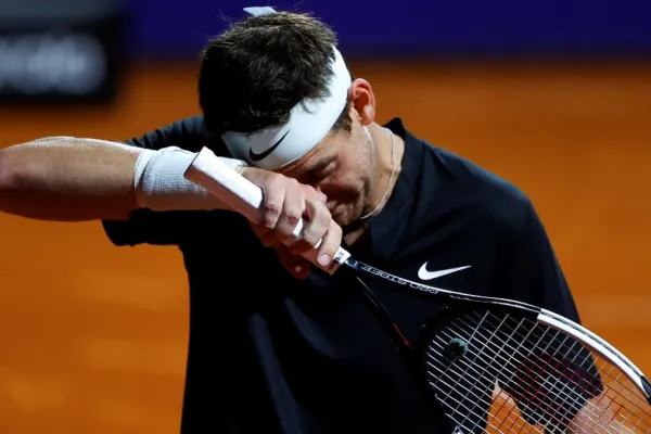 La cruda confesión de Del Potro: “Me siento atrapado en un cuerpo que no me responde”
