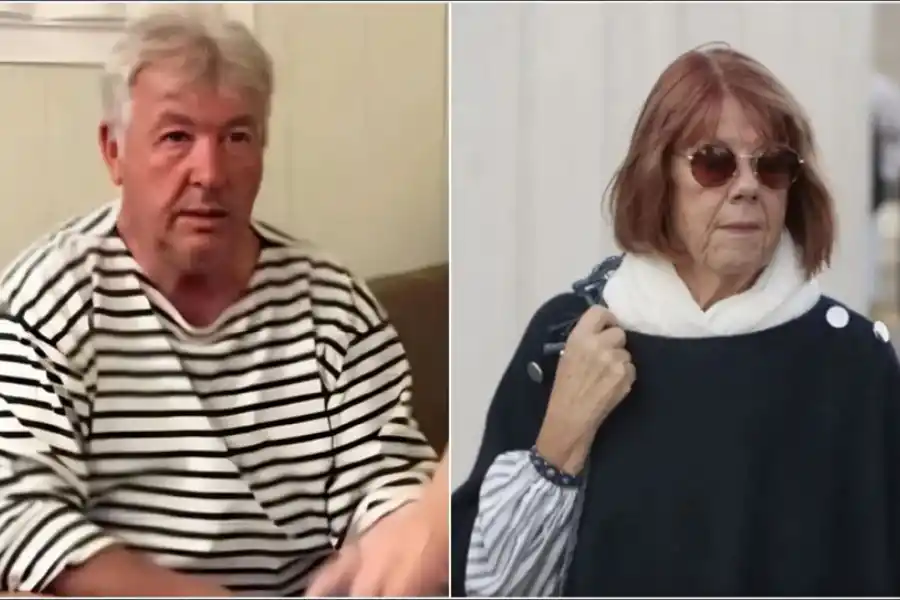 Dominique Pelicot y Gisèle Pelicot.