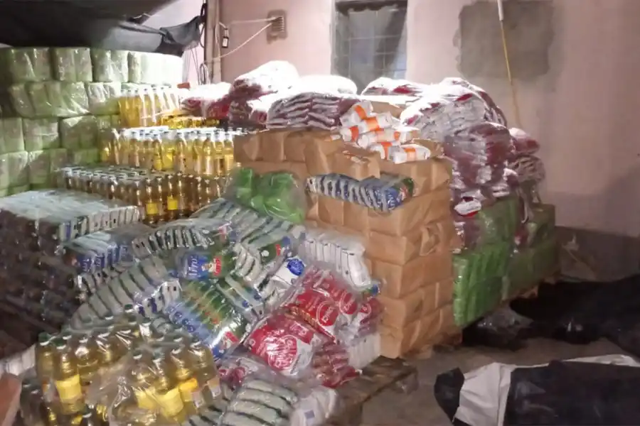 EXPLICACIÓN. El denunciado por violencia de género aseguró que la mercadería le era enviada a su padre.