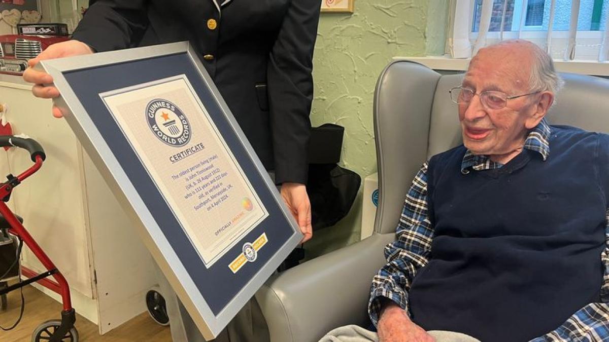 El hombre había sido reconocido por el Libro de récord guinnes como el más longevo del mundo.