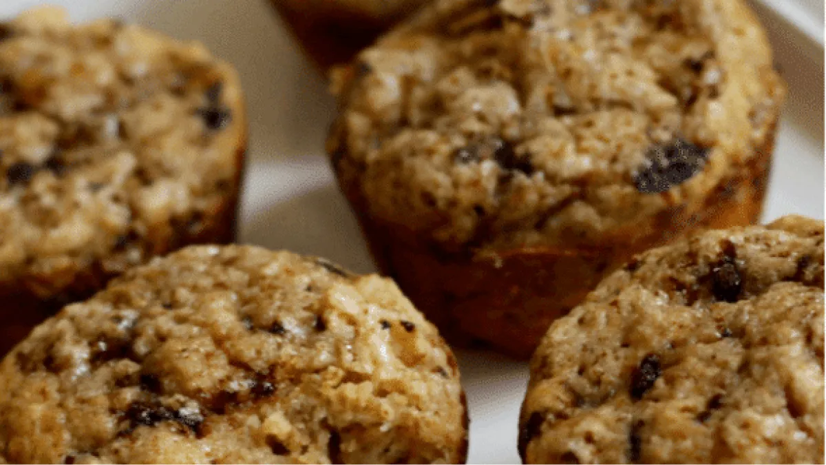 Muffins de café y yogur saludables y en pocos pasos. 