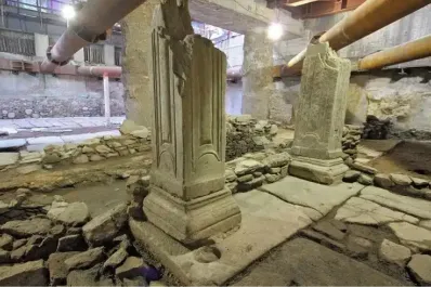 Más de 30.000 piezas arqueológicas fueron descubiertas en la construcción de un sistema de subte en Grecia