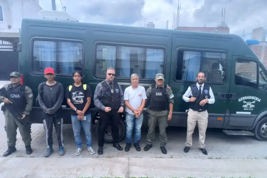 Detención del camionero Héctor Romero