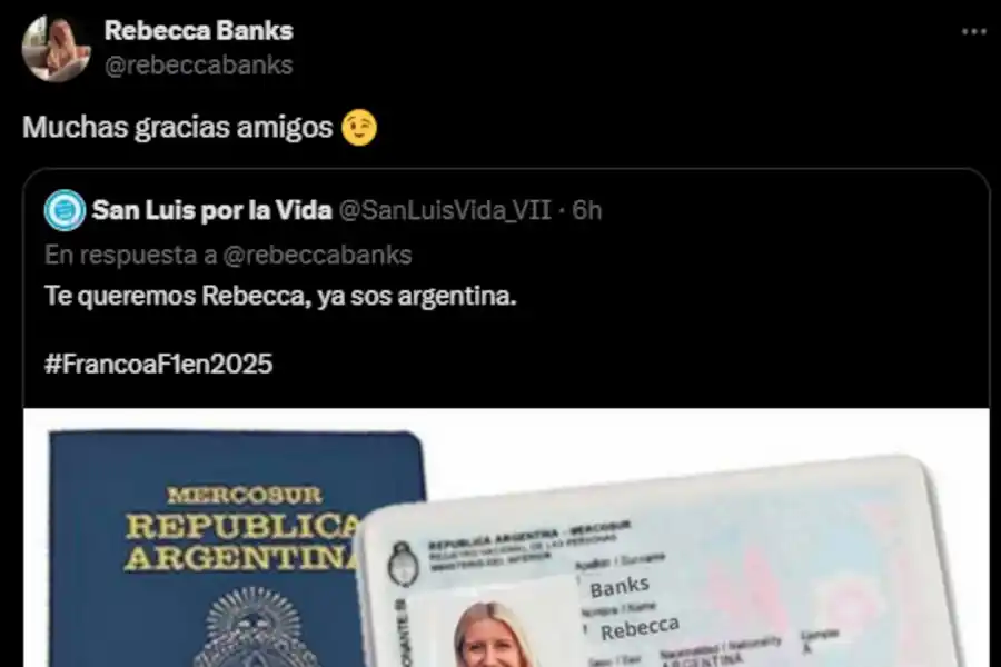 Una empleada de Williams se hizo viral por una foto con Franco Colapinto y lanzó un mensaje divertido