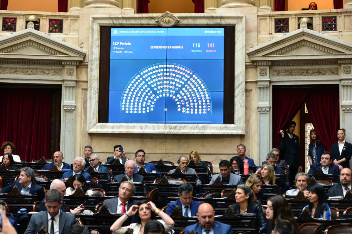 Ficha Limpia: quiénes fueron los diputados que no dieron quórum e hicieron caer la sesión