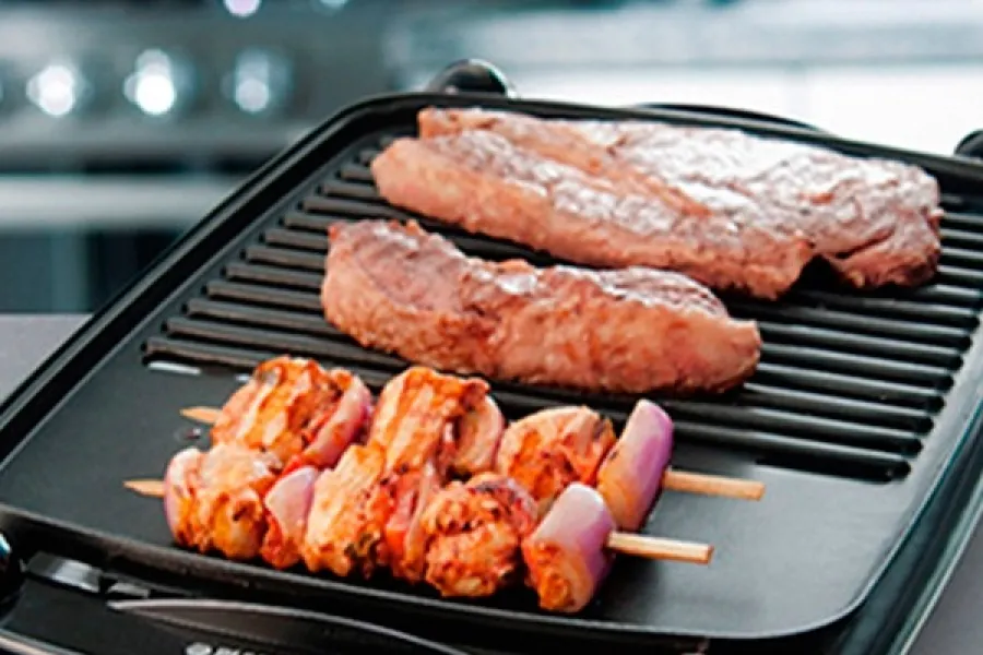 Parrillas eléctricas que pueden usarse en el interior del hogar.