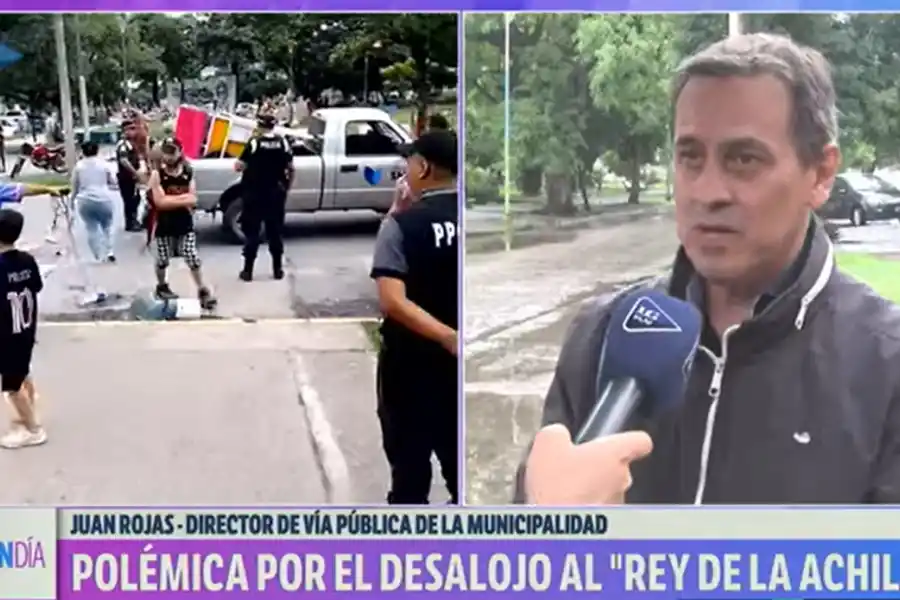Polémica por el desalojo del Rey de la Achilata: la Municipalidad asegura que no puede trabajar en ese lugar