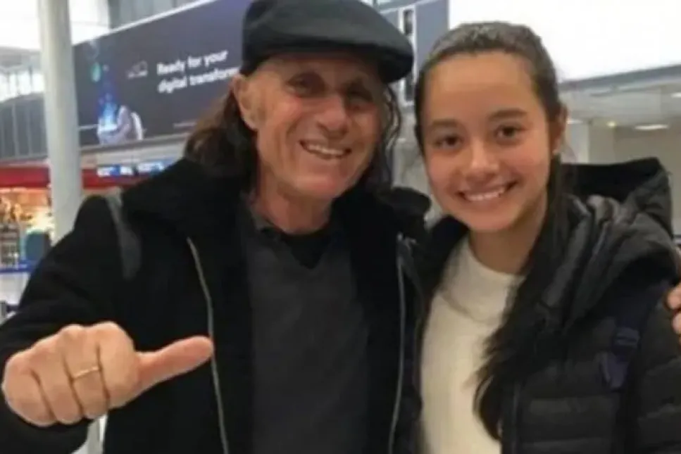 JUNTOS. Guillermo Vilas junto a su hija Andanin.