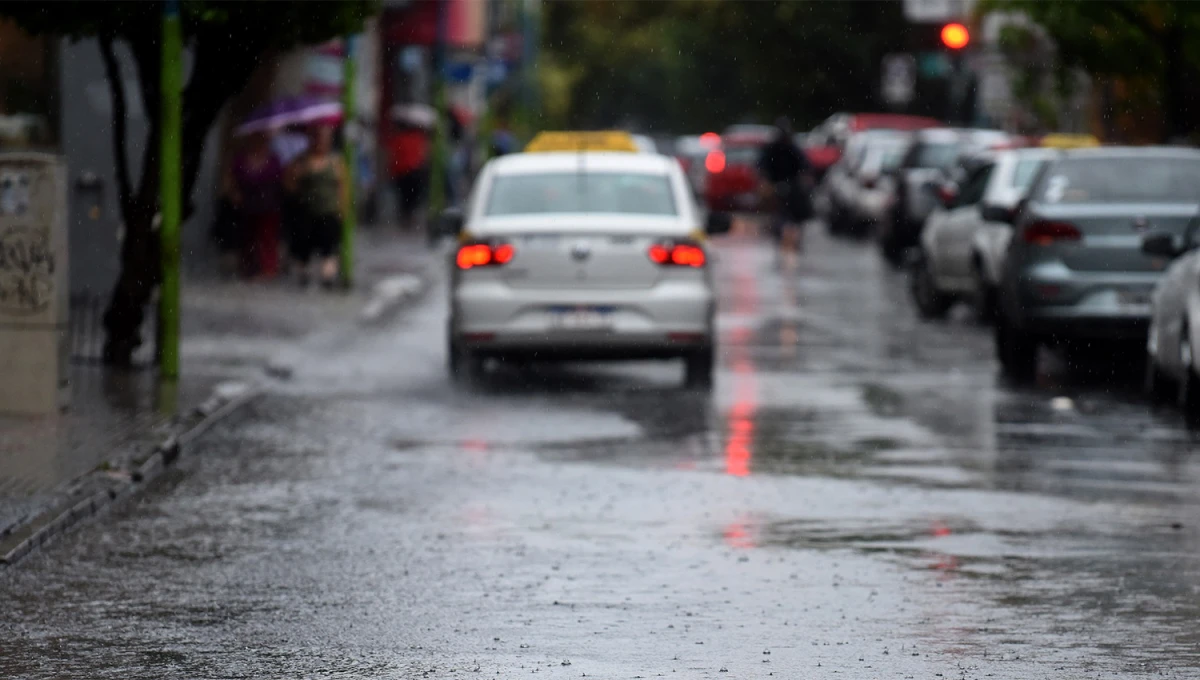 PRECIPITACIONES. Se espera que la mayor caída de agua suceda durante la noche y la madrugada del sábado.