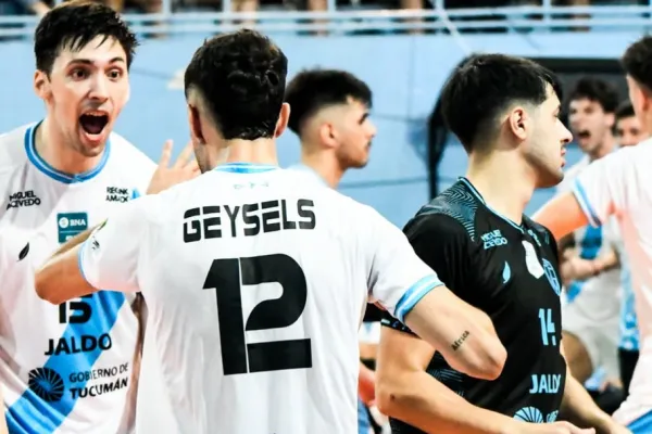 Tucumán de Gimnasia logró su primer triunfo en la Liga Argentina de Vóleibol