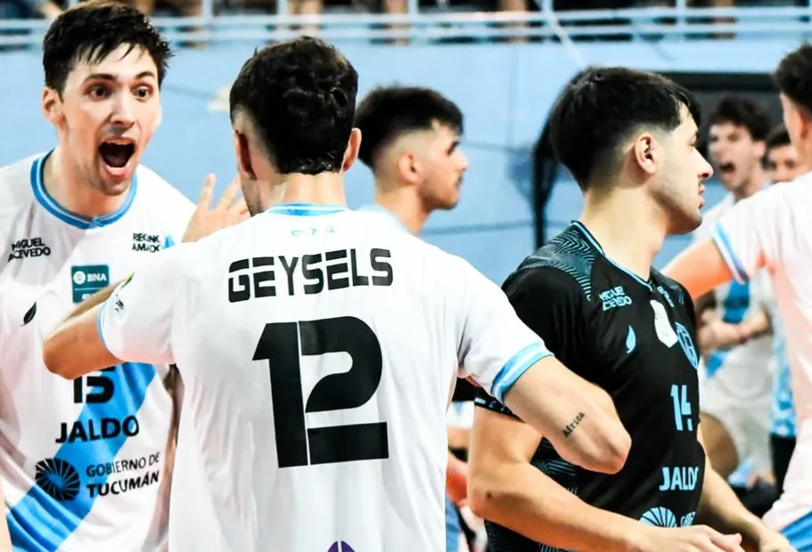 Tucumán de Gimnasia logró su primer triunfo en la Liga Argentina de Vóleibol