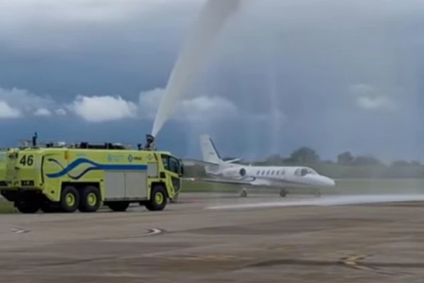 El Gobierno pone a punto la flota de aviones sanitarios