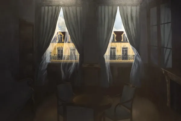 Premian un óleo que indaga en la soledad de San Martín