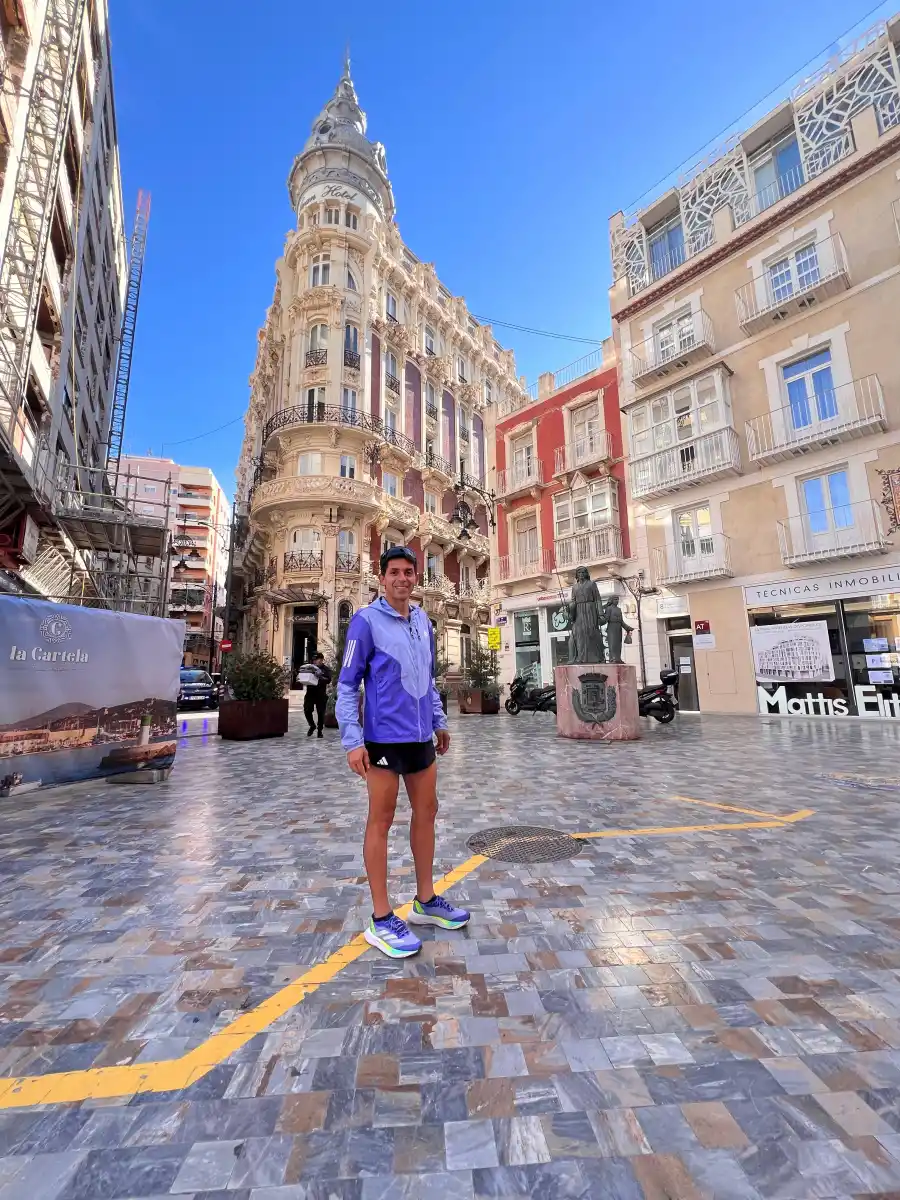 Chavarría cerrará el año cumpliendo un sueño en la maratón de Valencia