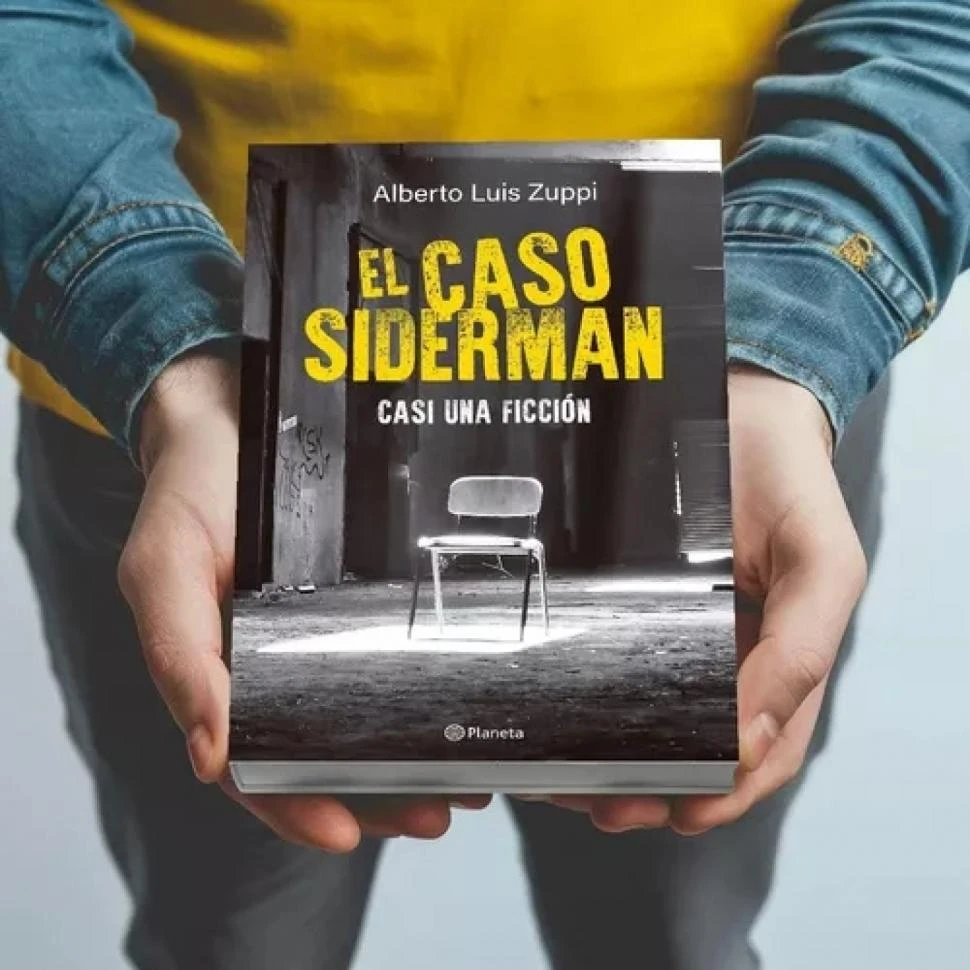 EL LIBRO. La portada de “El Caso Siderman: Casi una ficción”.