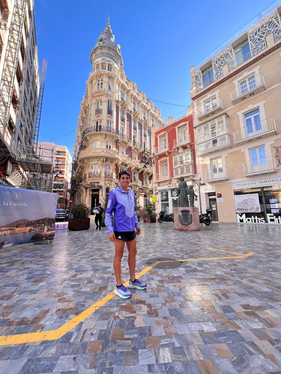 Chavarría cerrará el año cumpliendo un sueño en la maratón de Valencia